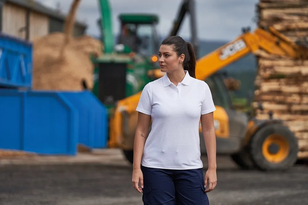 Ladies Pro Polo | BLACK Relaxed Fit Design