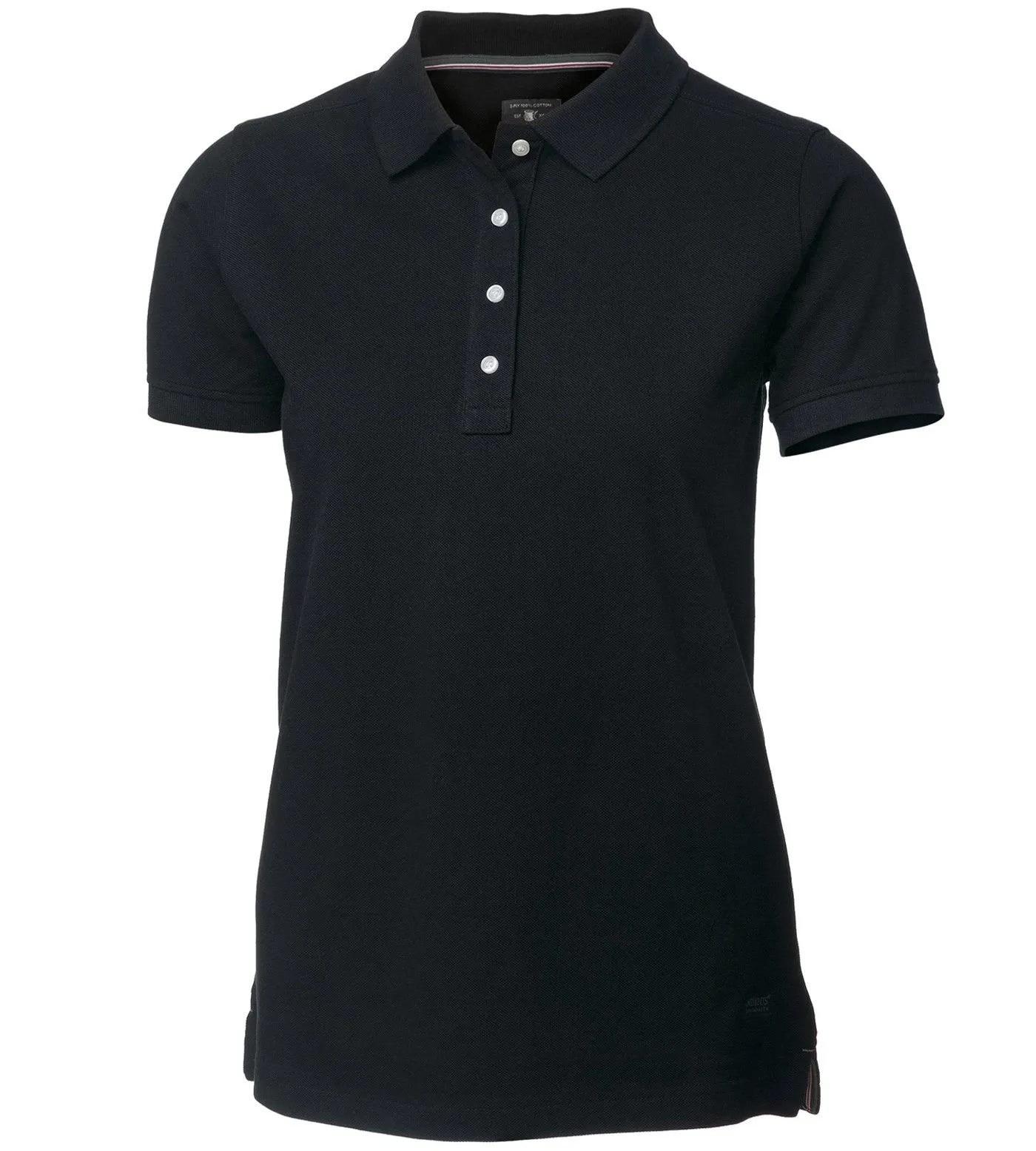 Plus size clothing Ladies Yale Polo | BLACK