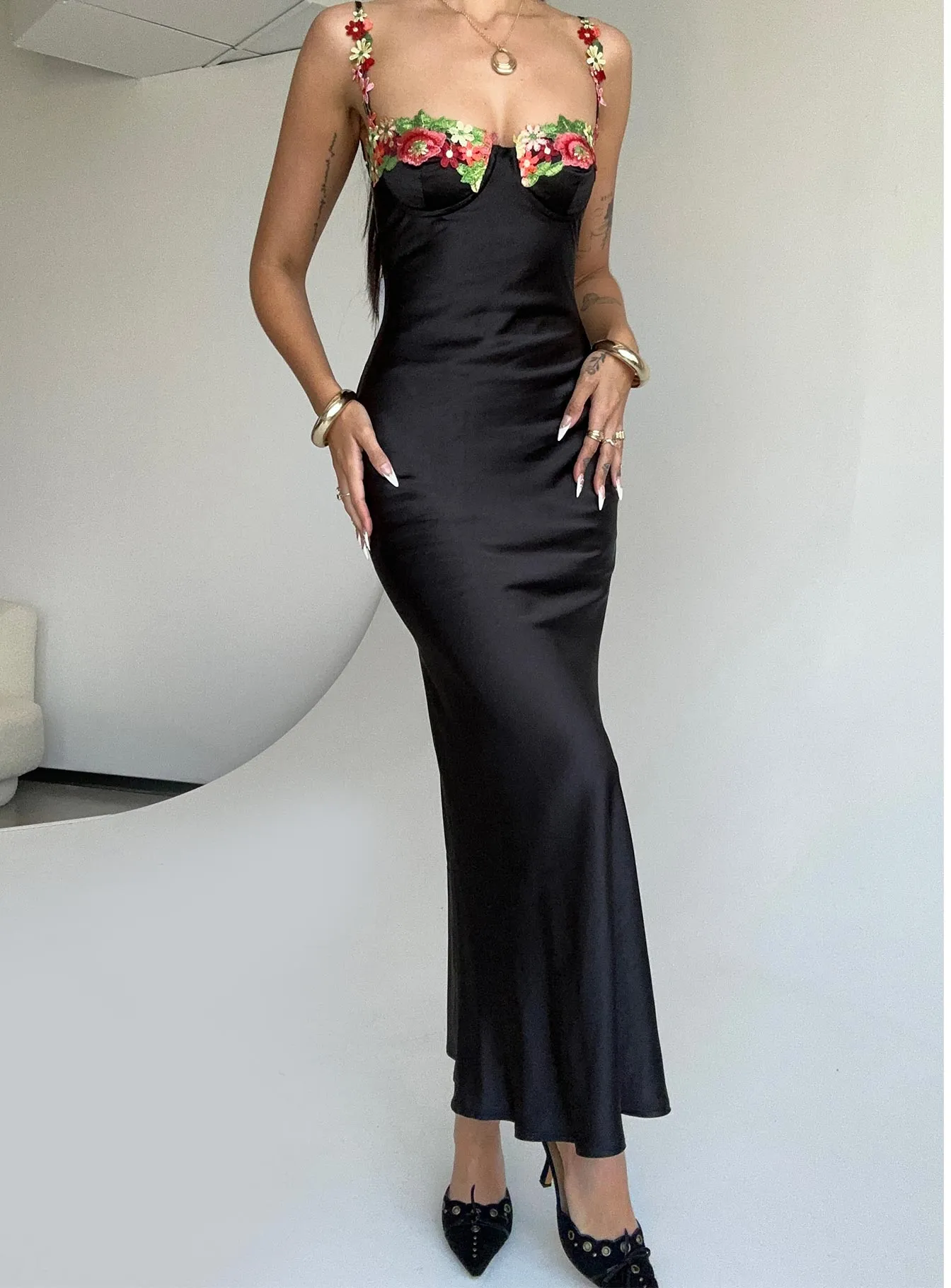 Easy Look Kenzie Maxi Dress Black