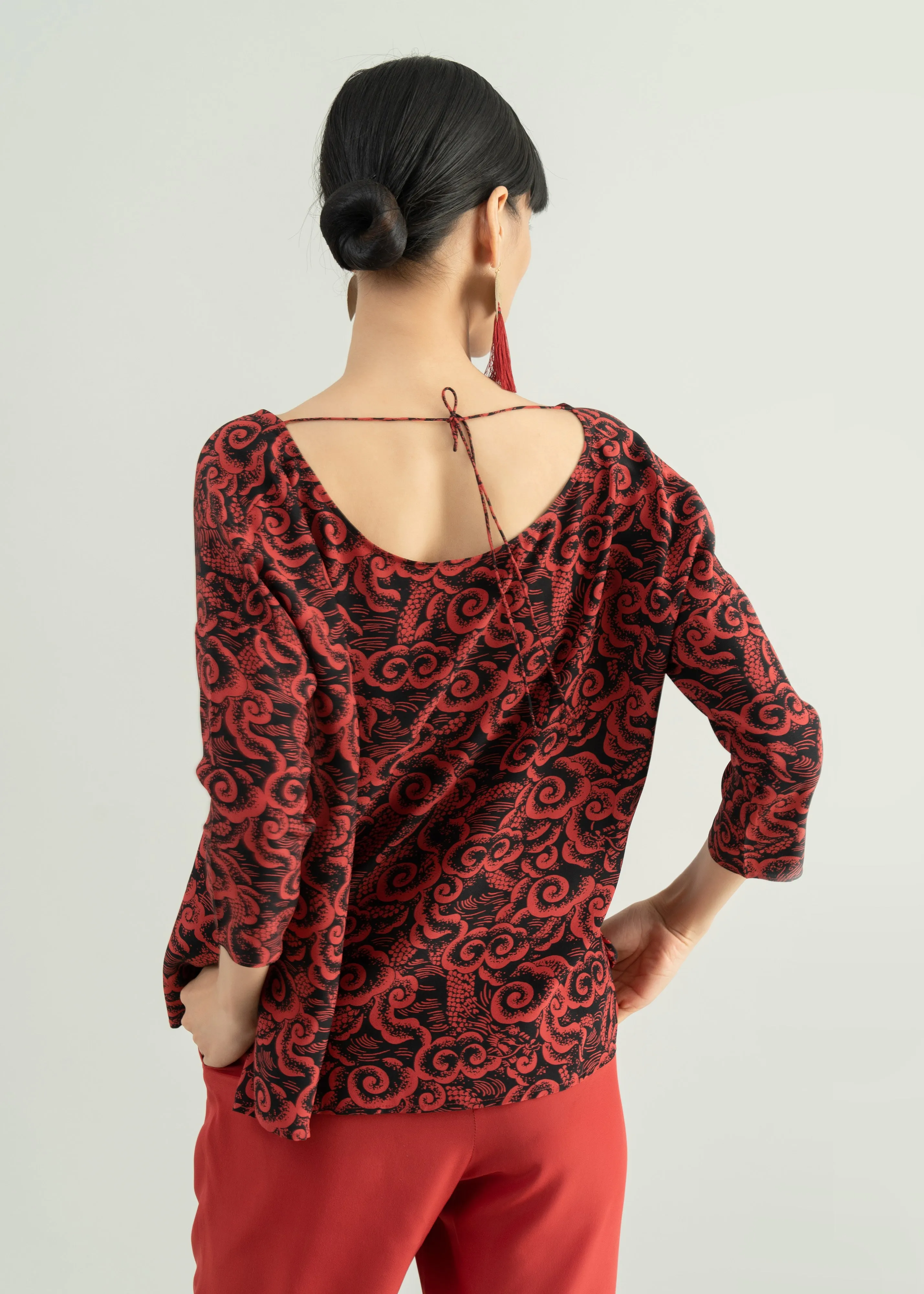 ATLAS - LONG DAO RED Star Light Relaxed Look