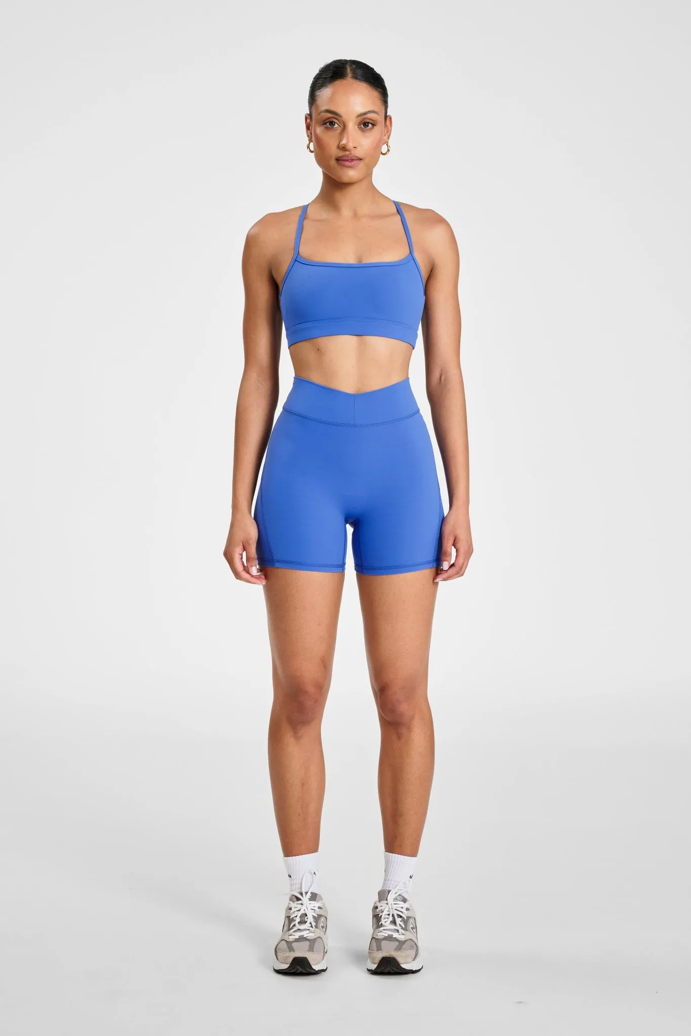 ALLFENIX CloudCore Y-Back Sports Bra Minimalist Mock neck