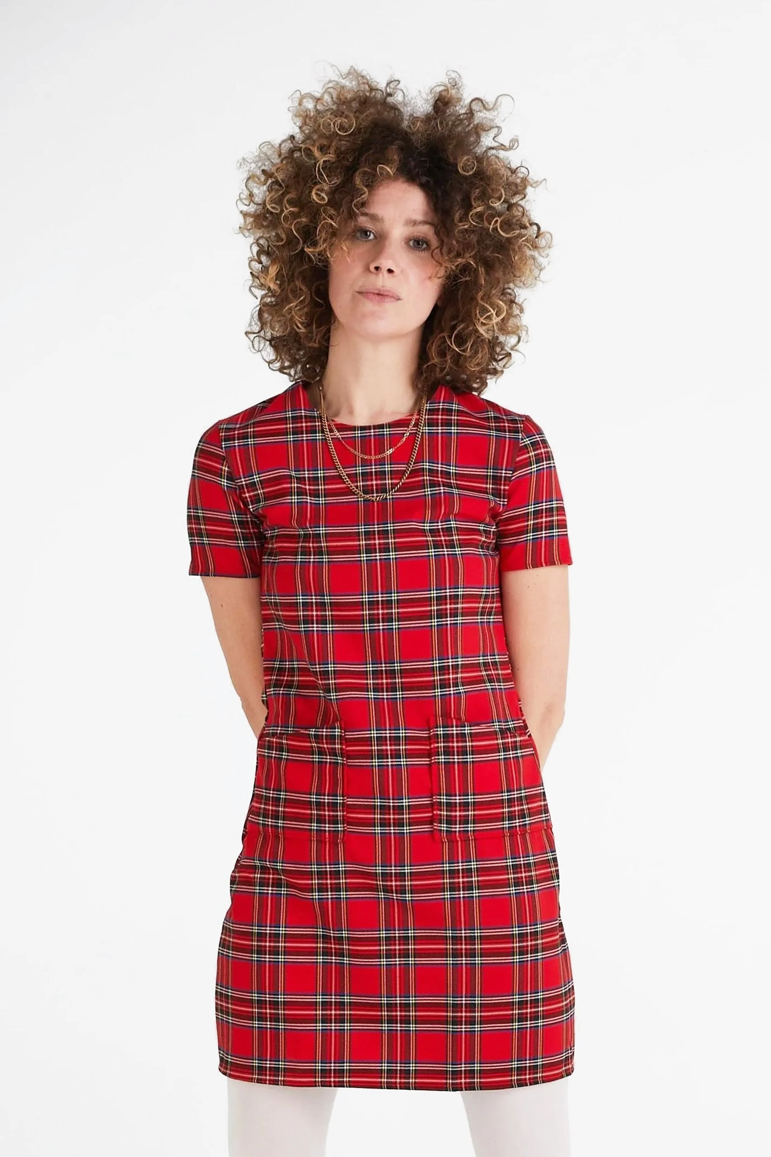 Made in England 'The Georgie' Stewart Tartan - Dress Silk-Blend Versatile Touch