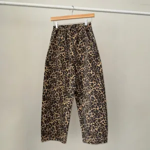 Quick Dry Fabric Smart Wear Le Bon Shoppe Arc Pants Leopard