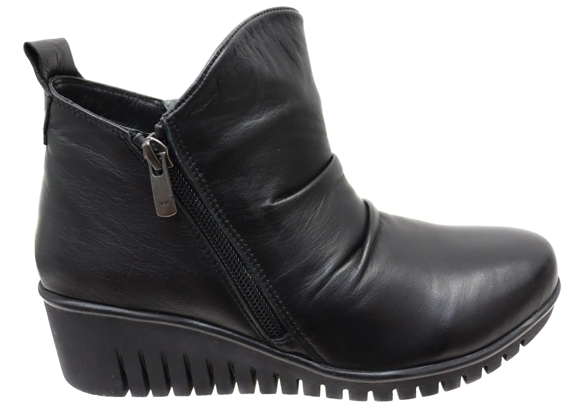 Hard Trail Orizonte Zayna Womens European Comfortable Leather Ankle Boots