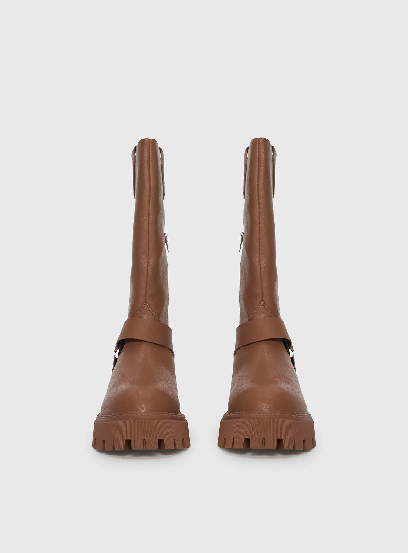 Freestyle Performance Stable base Achillies Riding Boots Brown