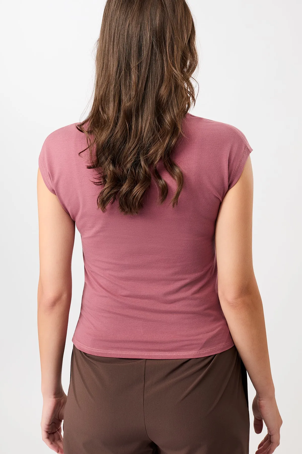 Slim Fit T-Shirt - Bloom Machine washable Stretch Comfort