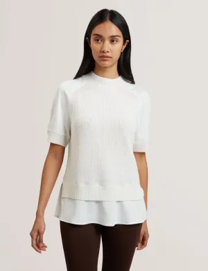 ONZAA | IVORY FastDrying Textured Weave Wardrobe Classic