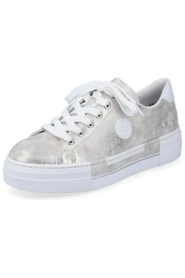 Ultra Light Airport Travel Rieker Women's N49W1-90 in metallic
