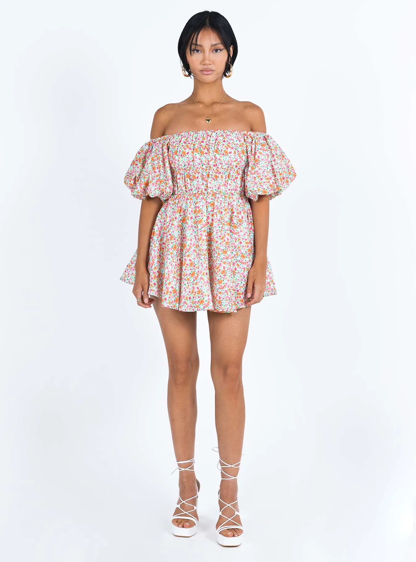 Halton Mini Dress Multi Smooth Motion Chic and Stylish