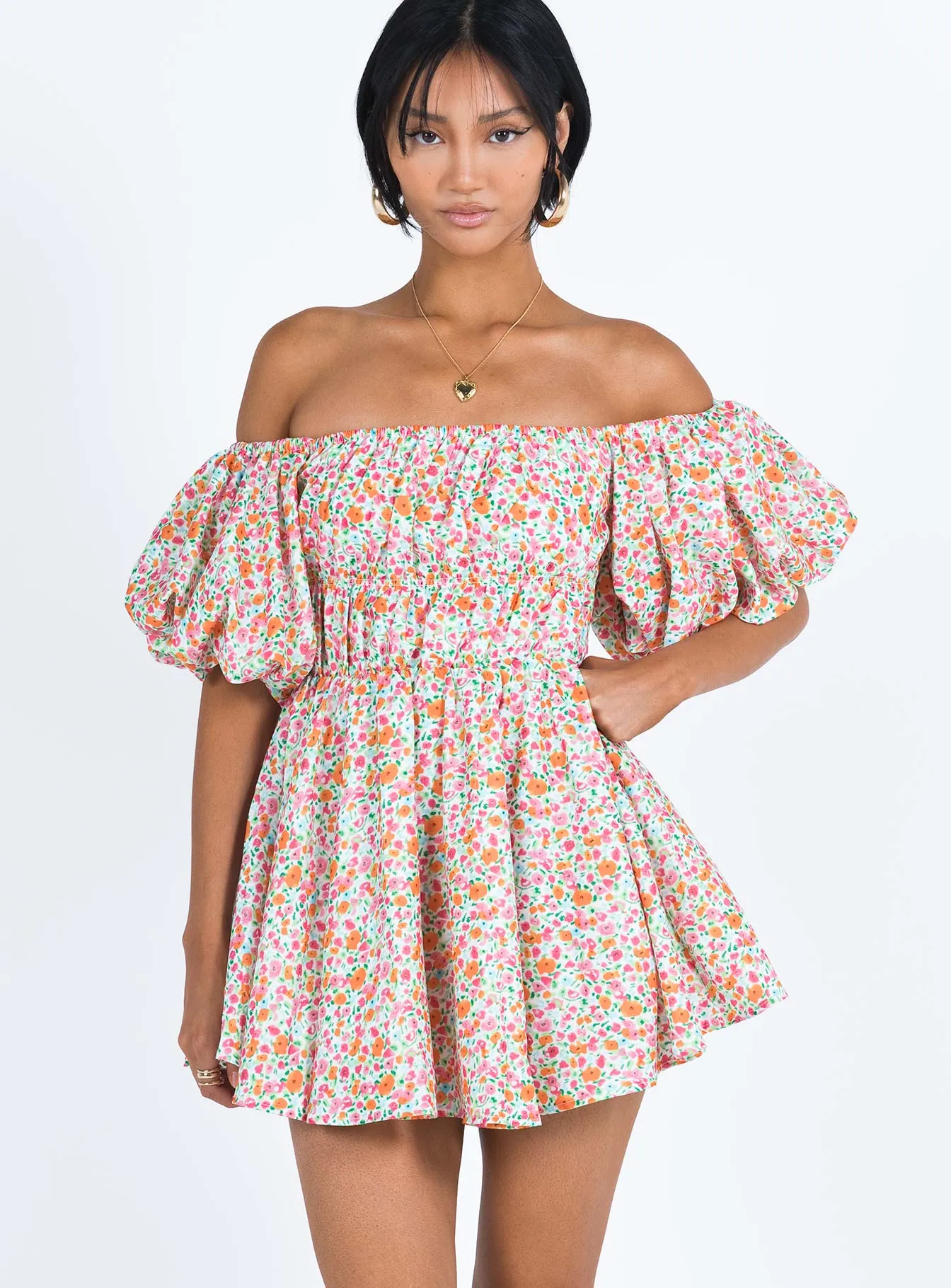 Fit Mood Cool Undertone Halton Mini Dress Multi