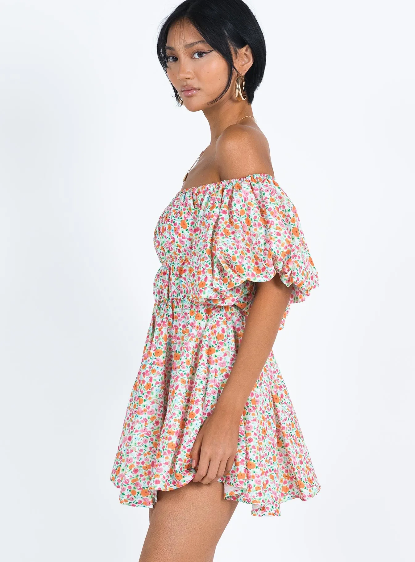 Halton Mini Dress Multi Soft Presence