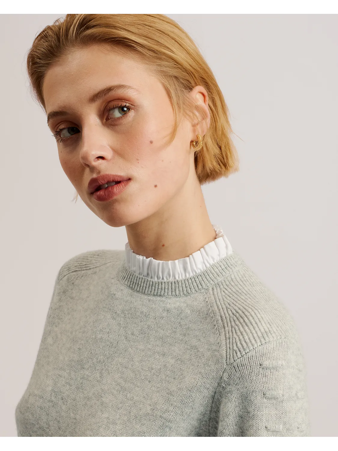 LISSIAH | LT-GREY ReverseCoil Zipper