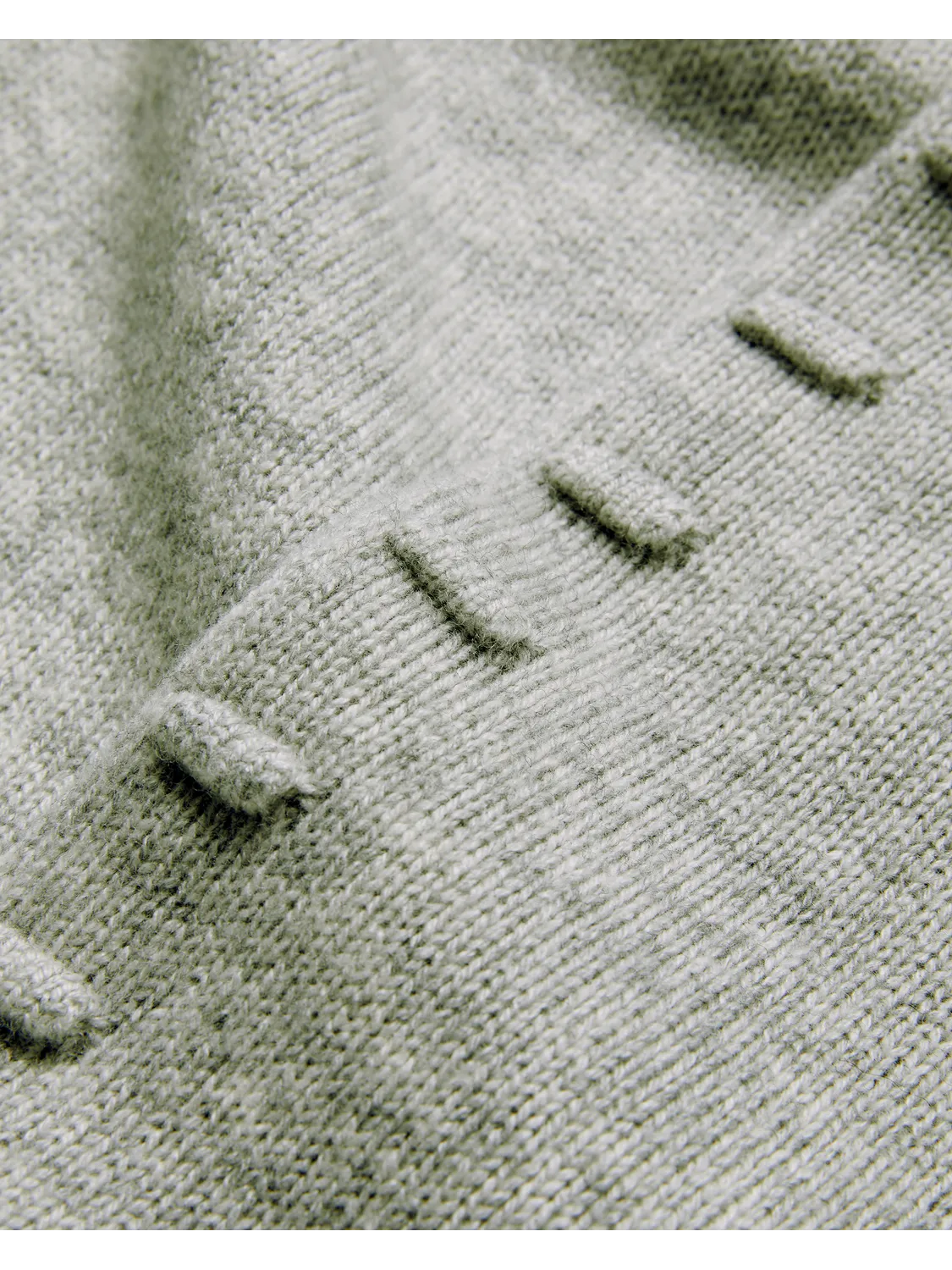 Circular Knit Technology Polo Neckline LISSIAH | LT-GREY