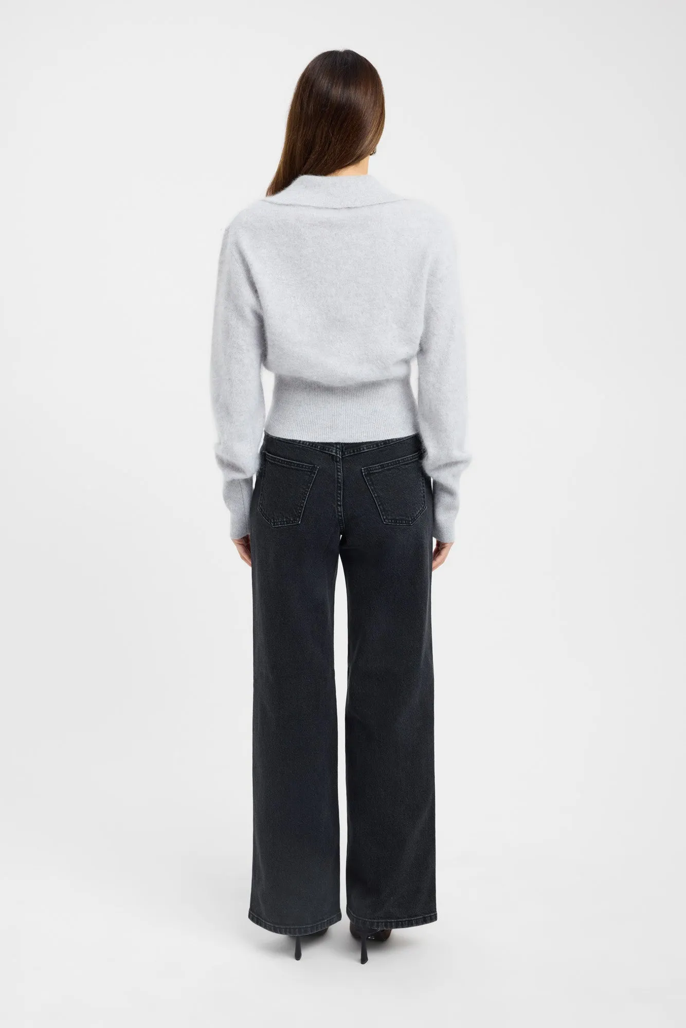 Base Layer Textured Fabric Geneva Polo Jumper