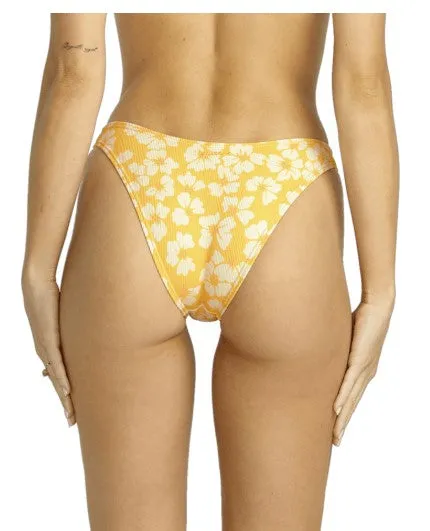 Swim Adventure Relaxing Swim Billabong Womens Bikini Bottoms Golden Swell Hike