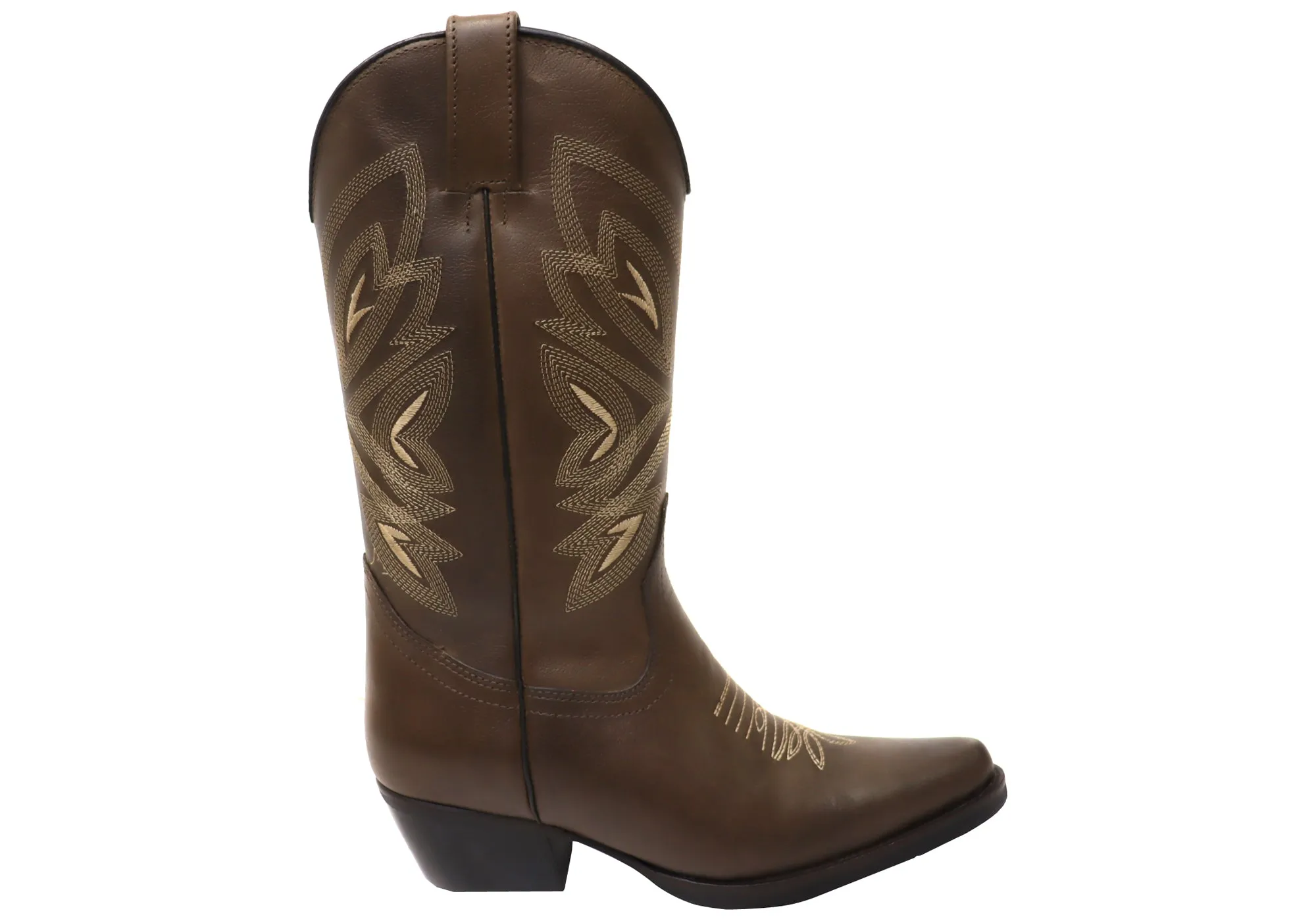 Animal Spot Hybrid style D Milton Eleanor Womens Comfortable Leather Western Cowboy Boots