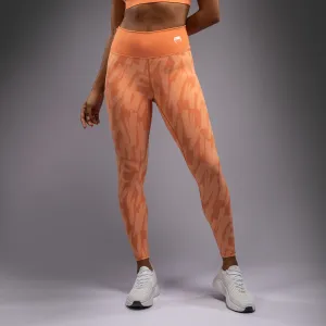 Moisture Wicking All Ages Core Fit Venum Graffiti Women??s Full-Length Leggings - Velvet Apricot