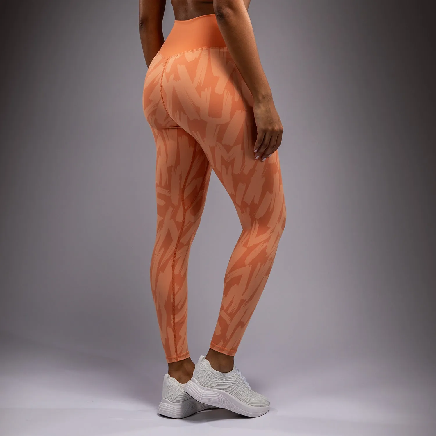 Venum Graffiti Women??s Full-Length Leggings - Velvet Apricot Quick Dry Minimalist Style Neutral Wear