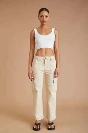 AF Denim Utility Pant (Shell) Cozy Fit Erasable Logo Patch