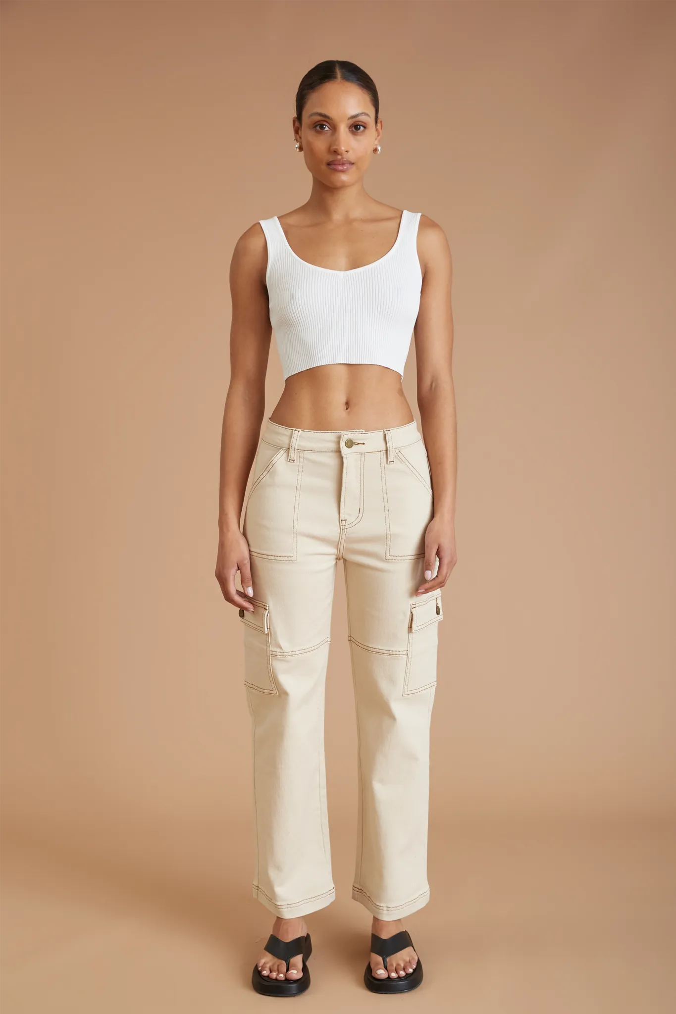 AF Denim Utility Pant (Shell) Cozy Fit Erasable Logo Patch