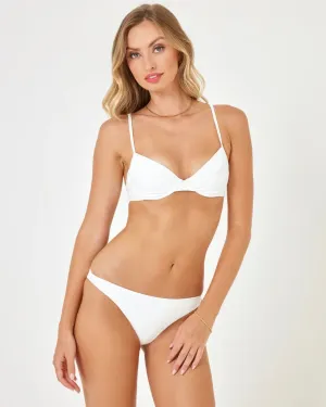 L*Space Womens Bikini Top Seashell Missy Racerback Design