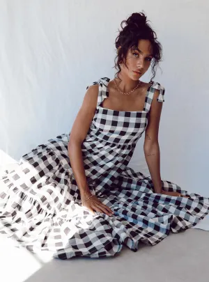 Casual Waist Rae Maxi Dress Black