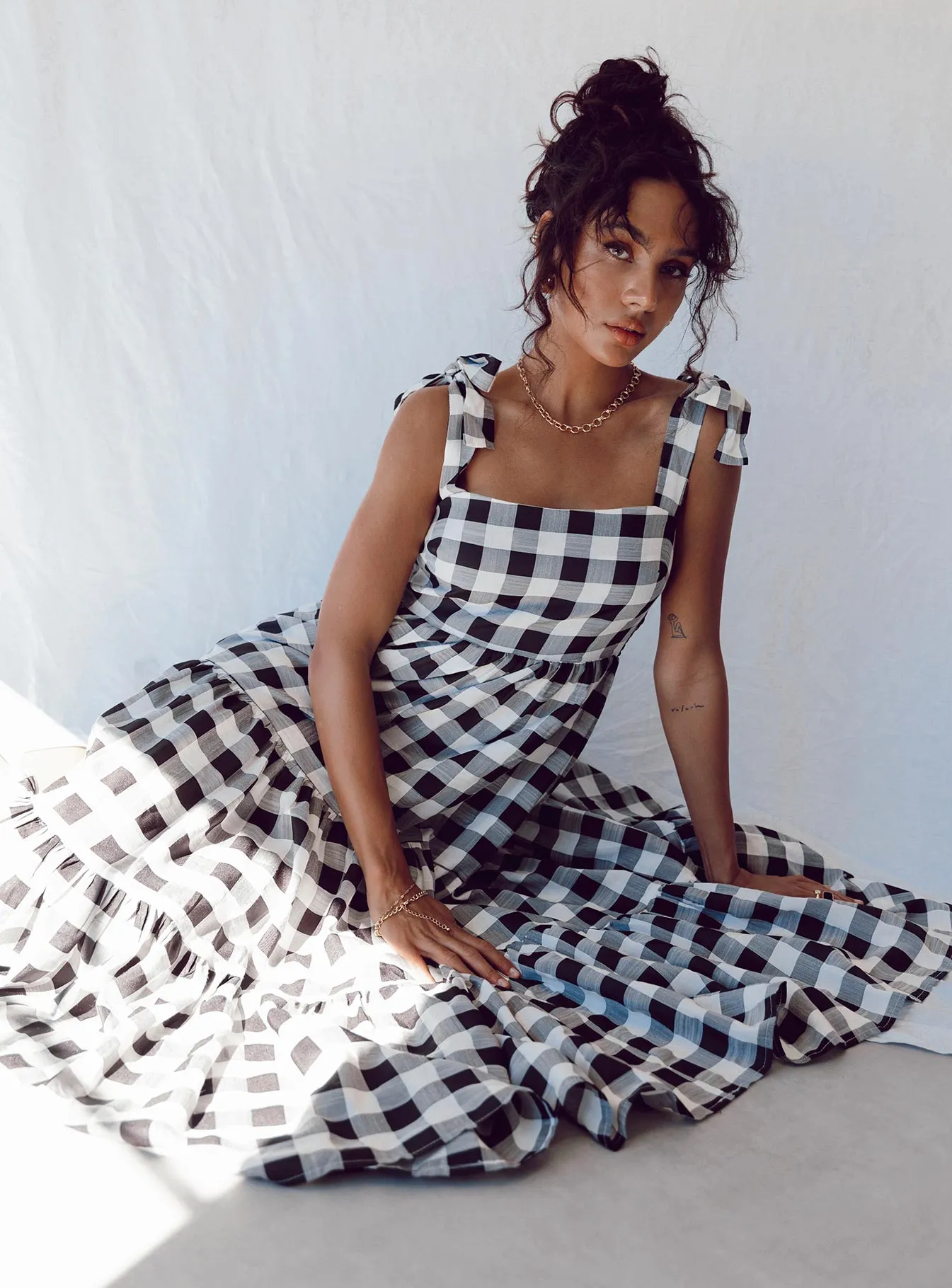 Casual Waist Rae Maxi Dress Black