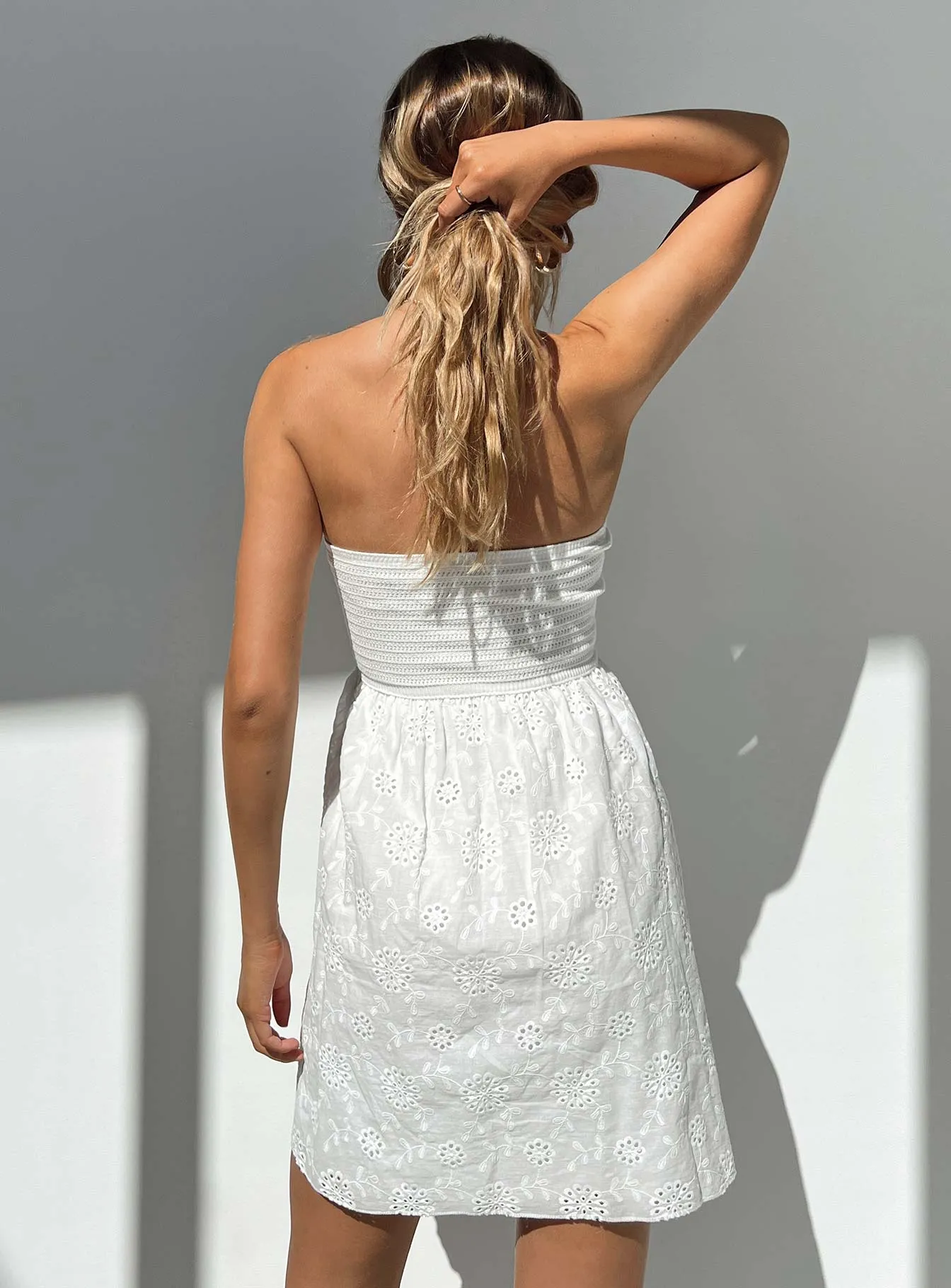 Issell Mini Dress White Event Perfect