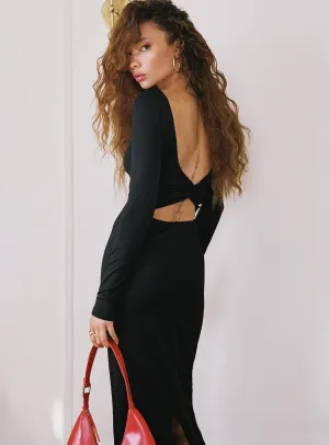 Lyla Maxi Dress Black Fashionable appearance