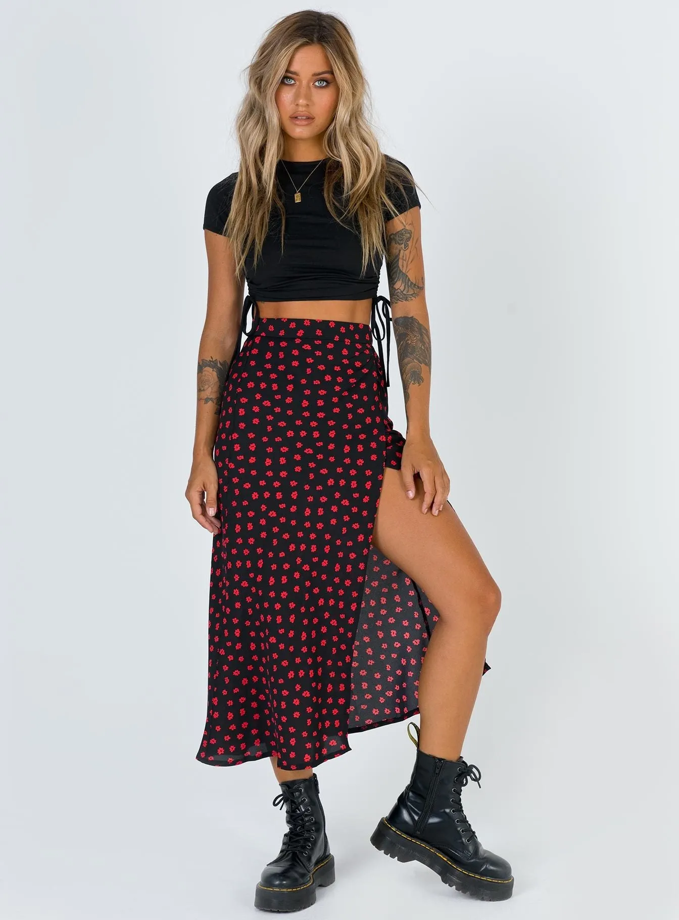 Seamless Design Mabel Midi Skirt