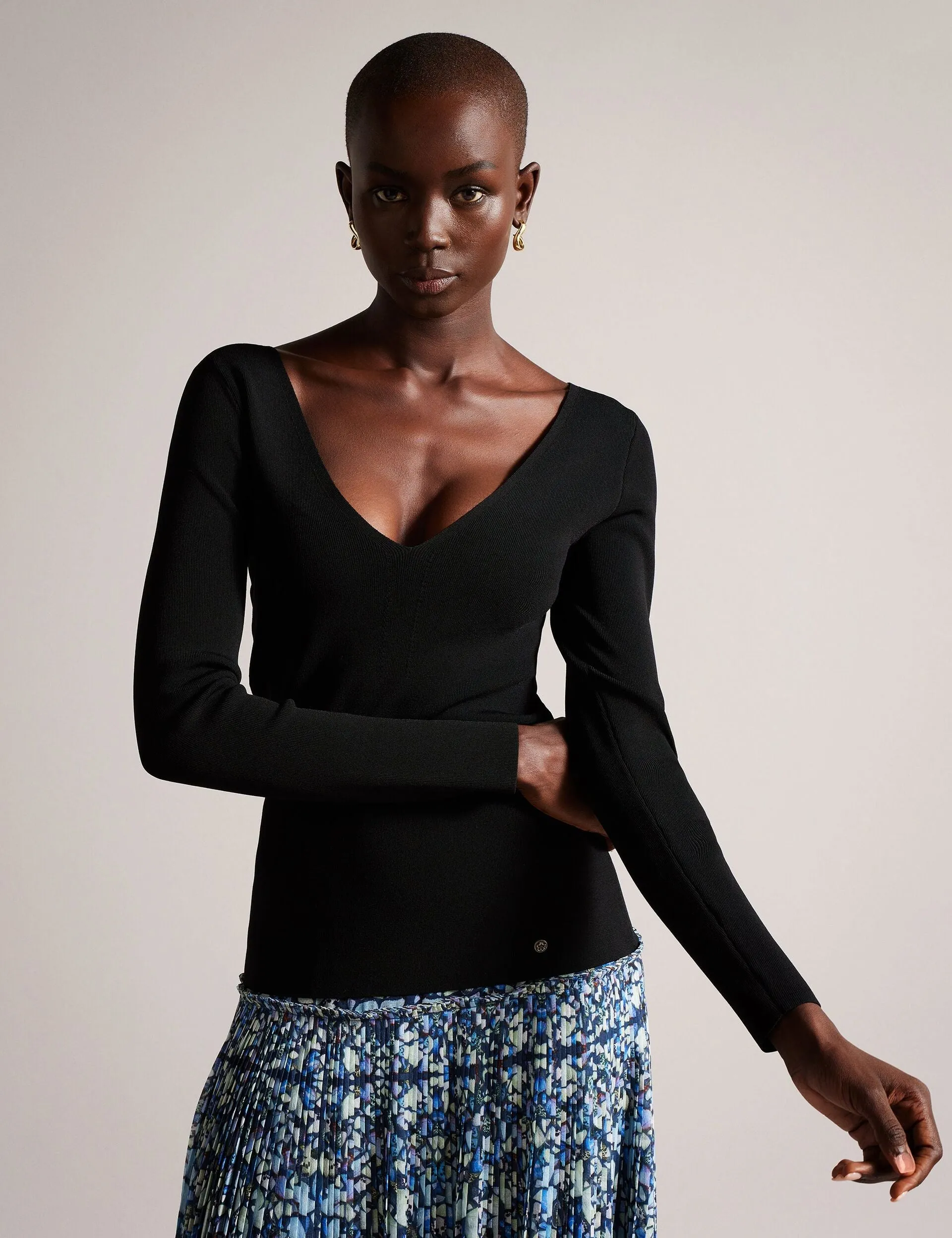 Textured Surface CILESTE | BLACK