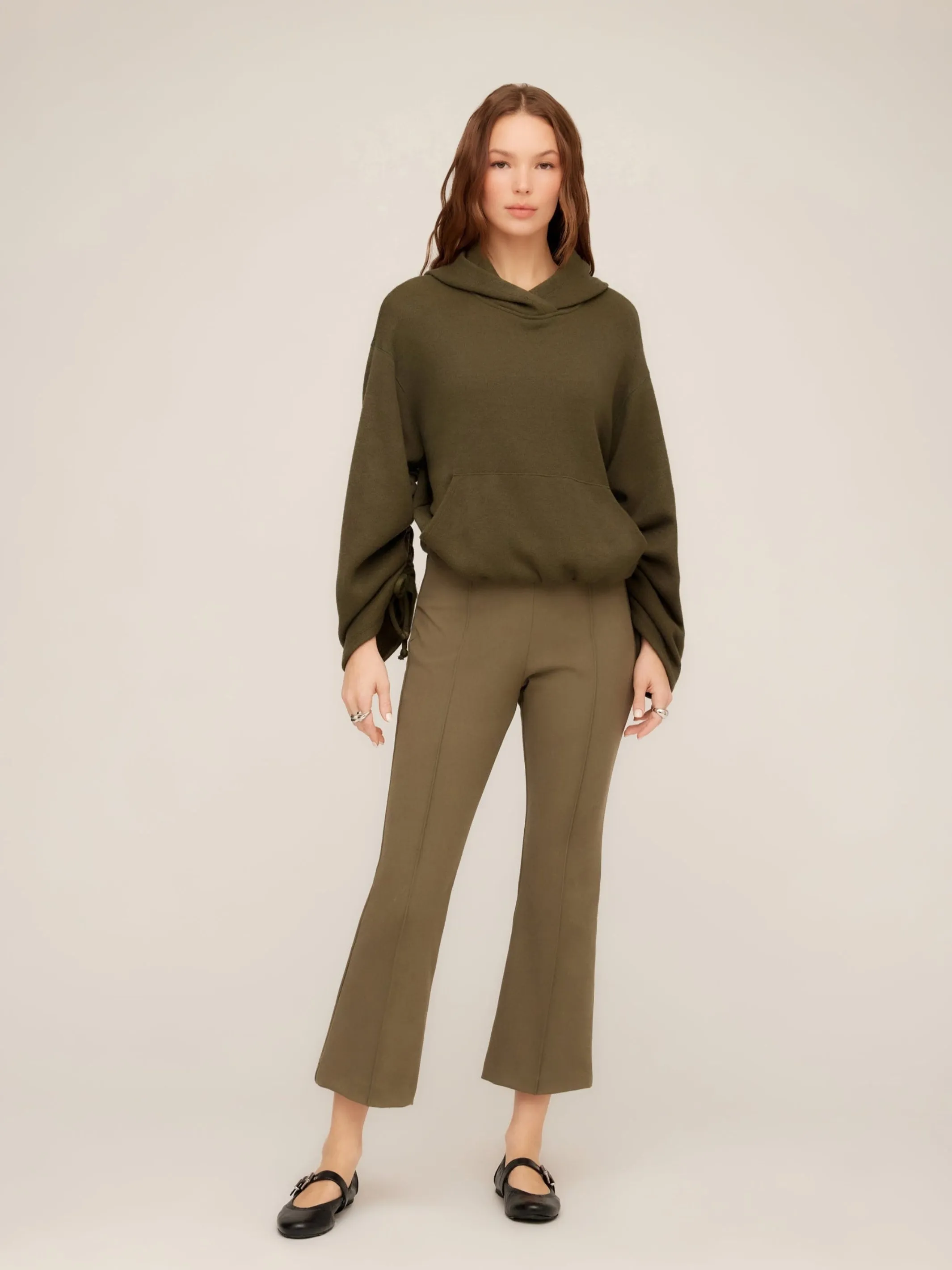 Makenna Bubble Sweatshirt Travel Light Street Casual Style