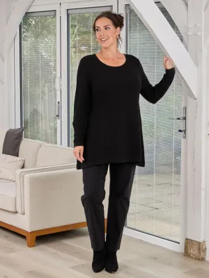 Daily Comfort Pure Shape Margaret Knitted Jumper - Black