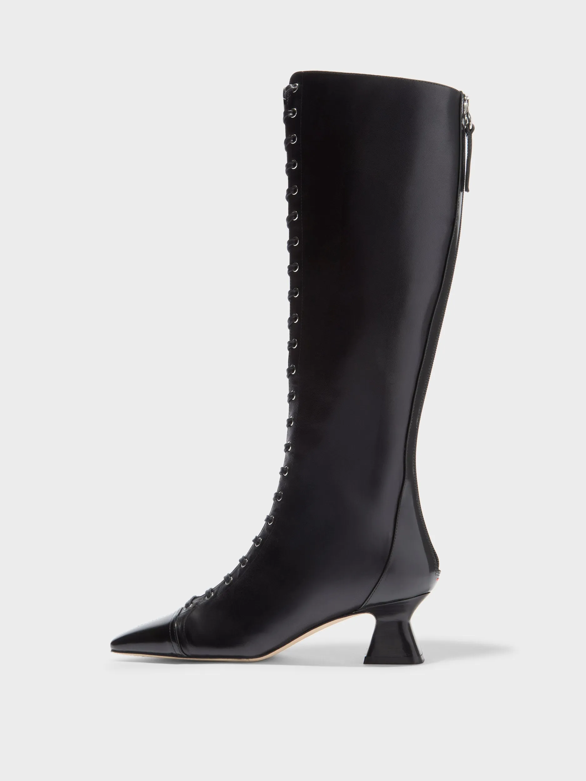 Mavis Lace-Up High Boots Ultra Comfort Farm Life