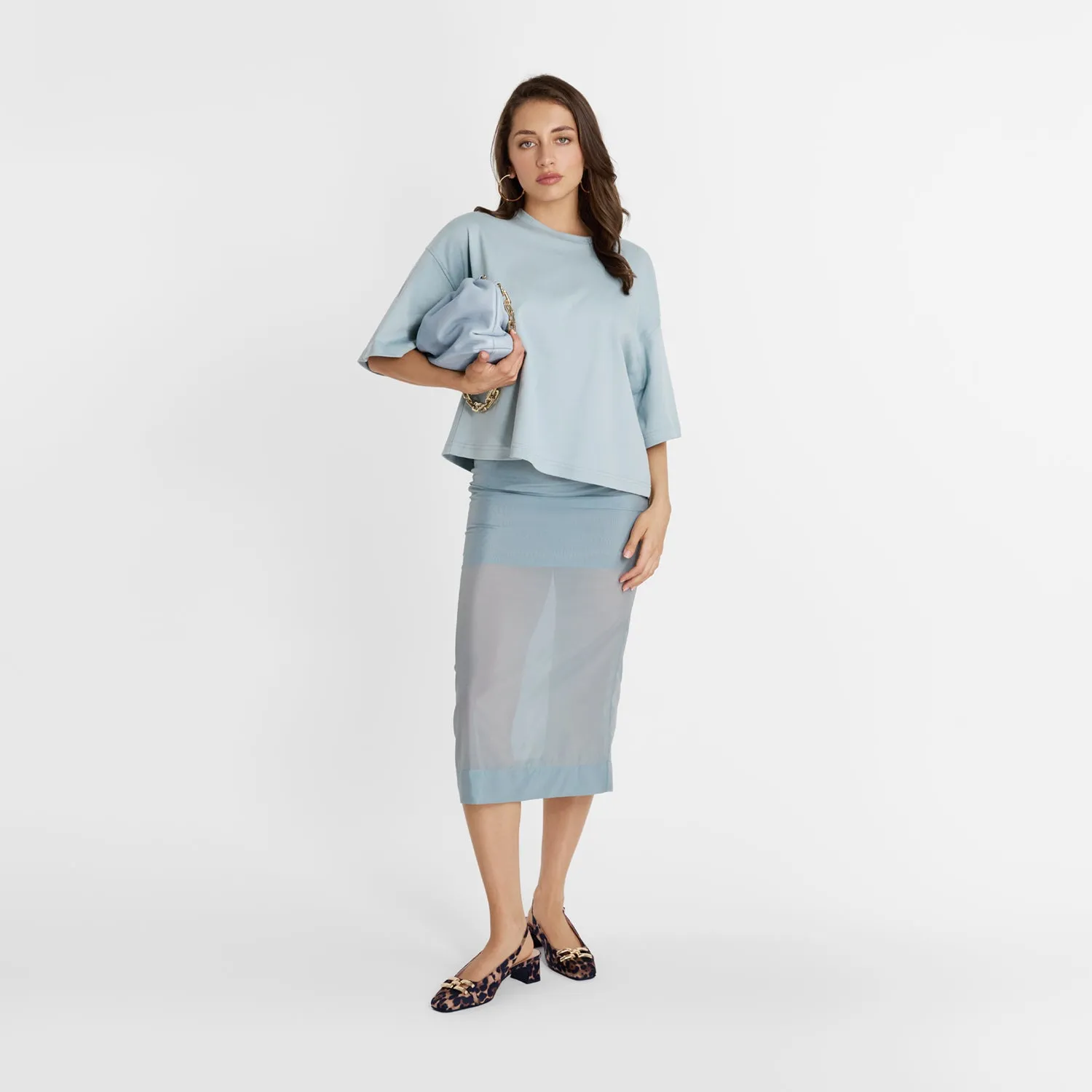 Mika Slingback Heel | Leopard Print Satin Wedding Sandals party mode