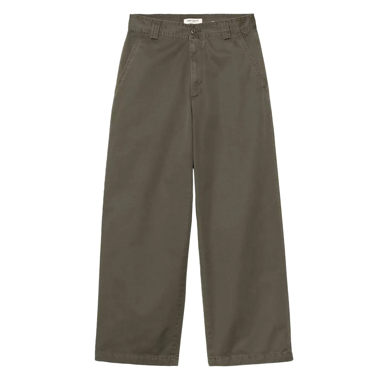 Chic Look Soft Waistband Carhartt WIP Womens Novi Pant Cypress Stone Washed