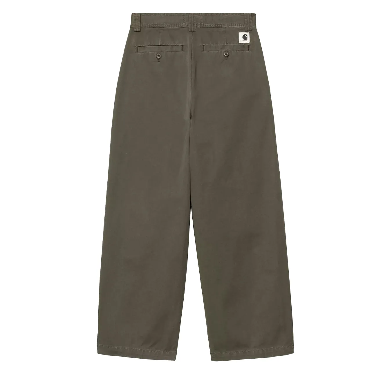 Soft Material Street Style Carhartt WIP Womens Novi Pant Cypress Stone Washed