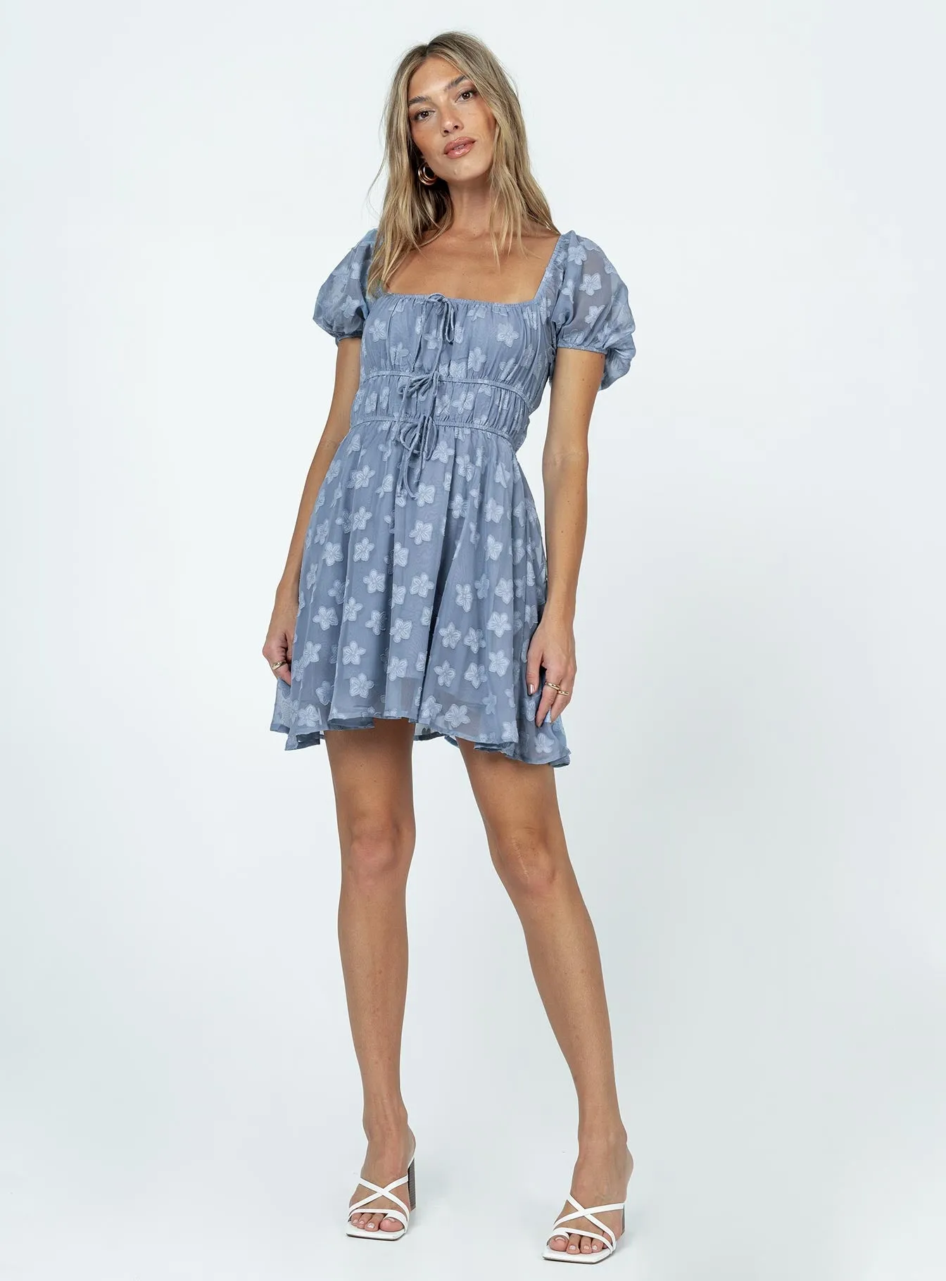 Pure Lines Summer Ease Kenny Mini Dress Blue