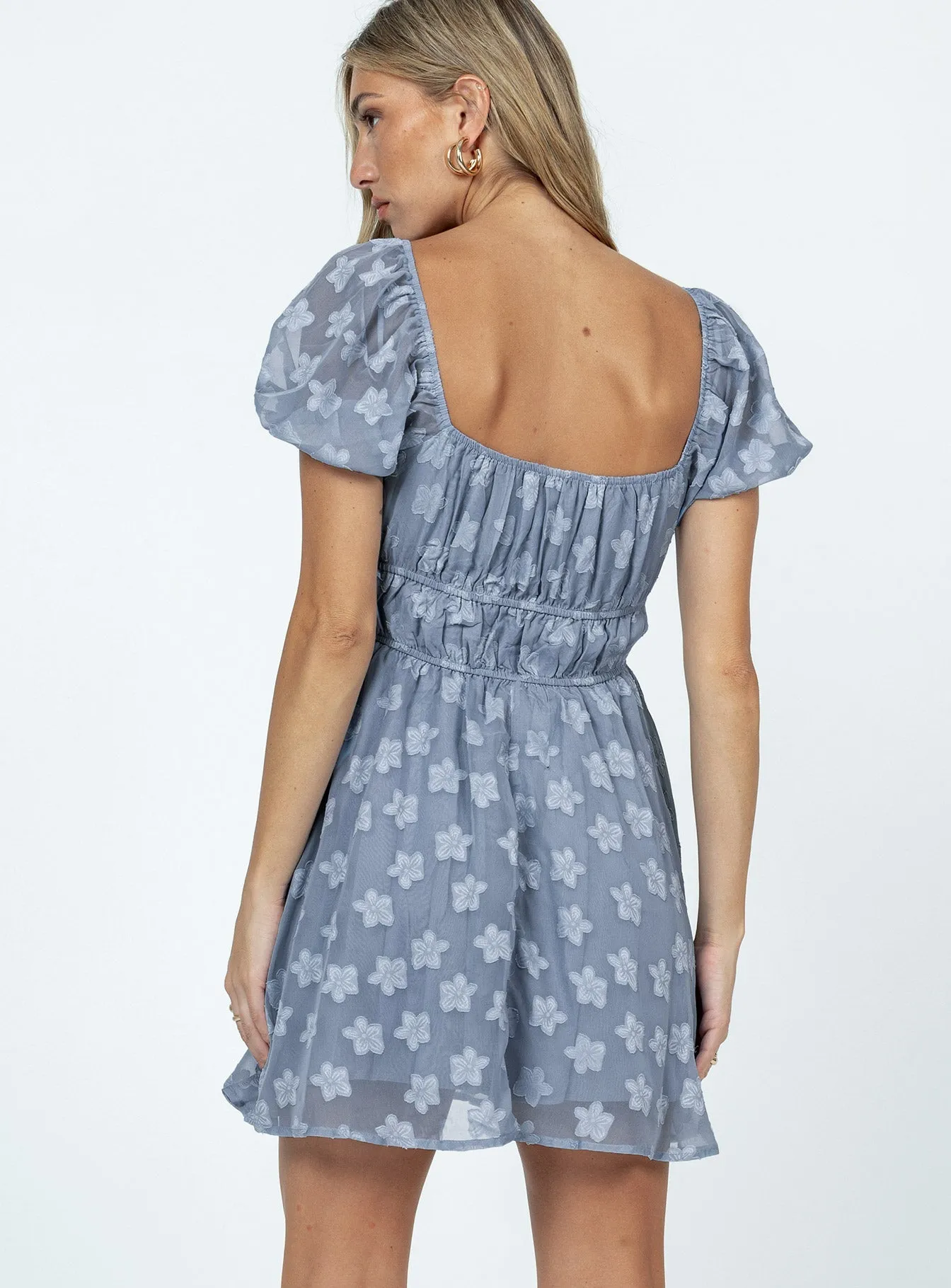Kenny Mini Dress Blue Feminine Fit