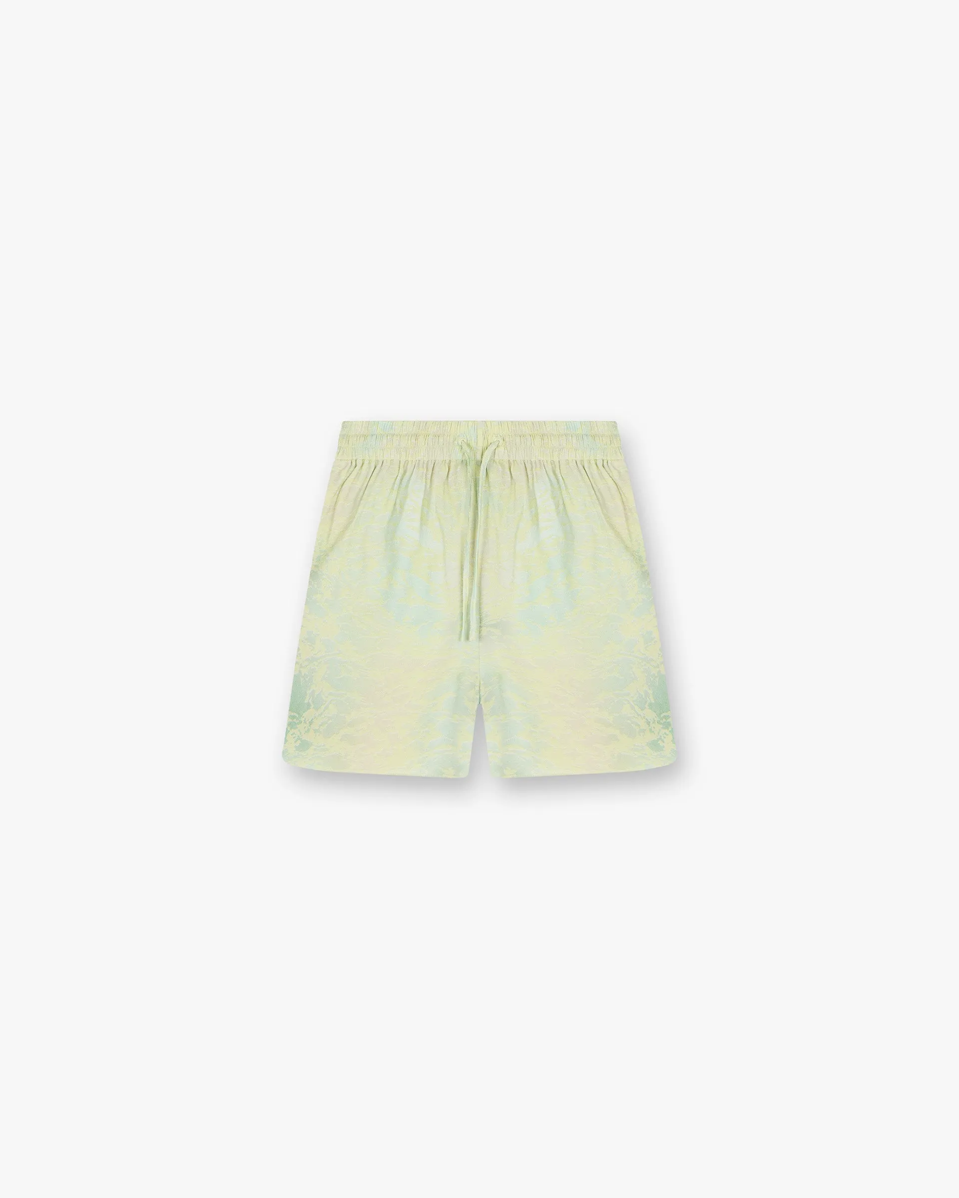 Mirage Shorts - Watermark Print Elastic Comfort