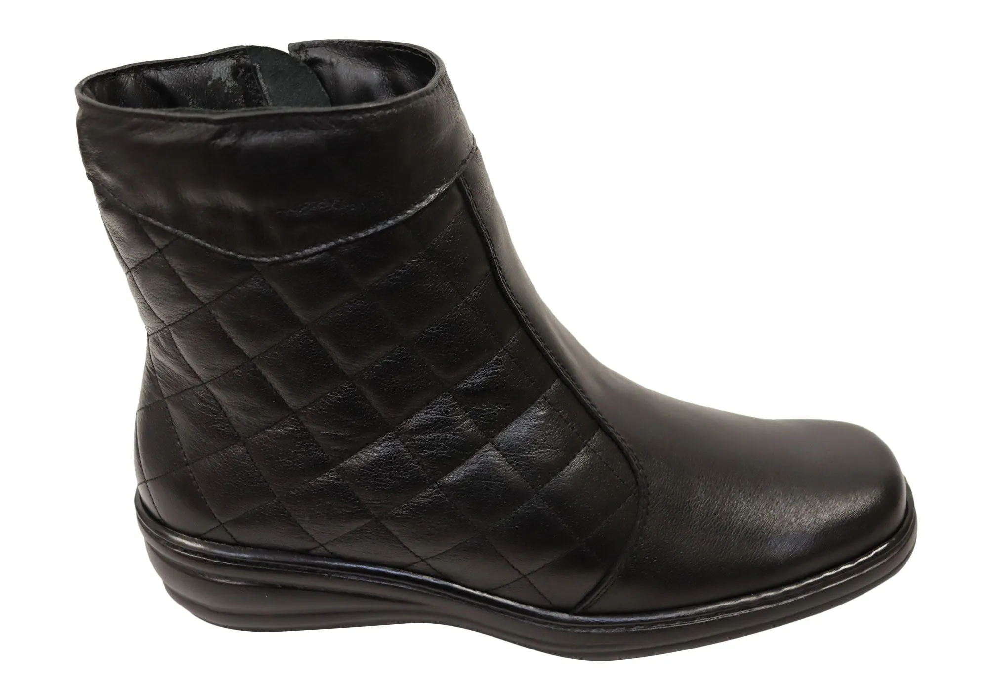 Rugged Built Urban Traveler Mironneli Julietta Womens Comfortable Brazilian Leather Boots