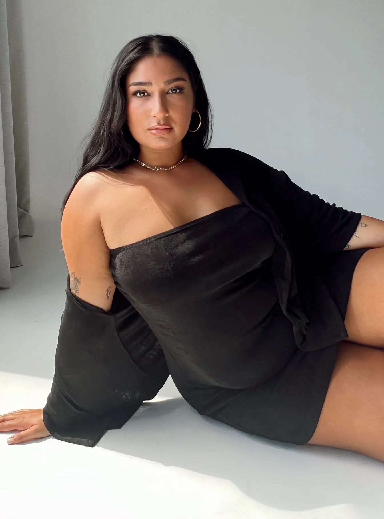 Gentle Texture Misha Set Black Curve