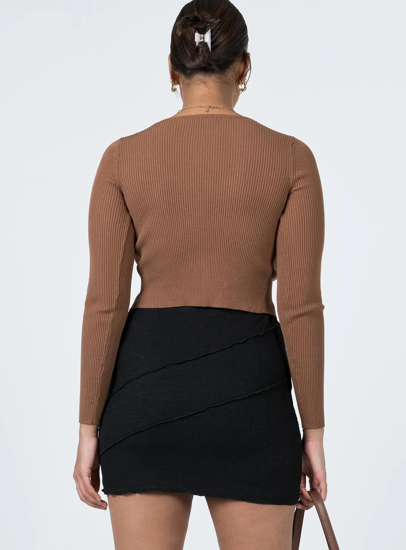 Oscar Mini Skirt Black Modern Design Luxury Feel