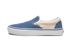 Stretchable Material Skate Slip-On "Cream"