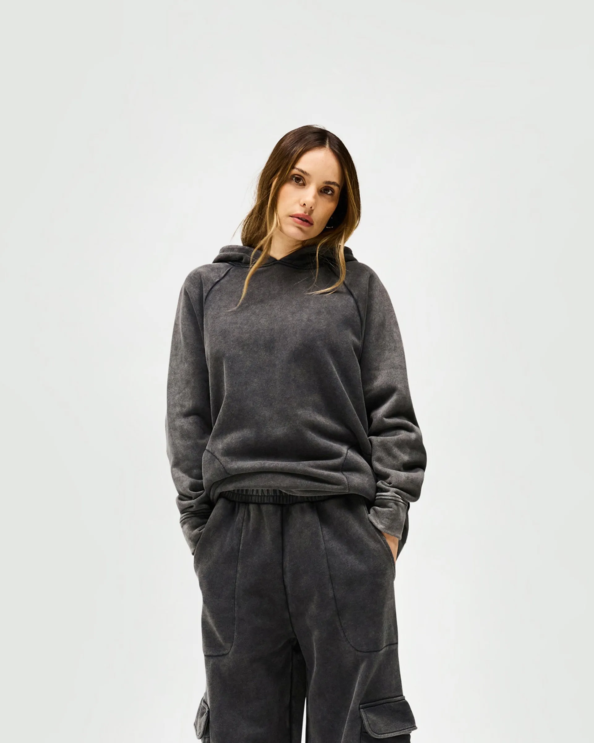 Monster Hoodie - Charcoal Luxury