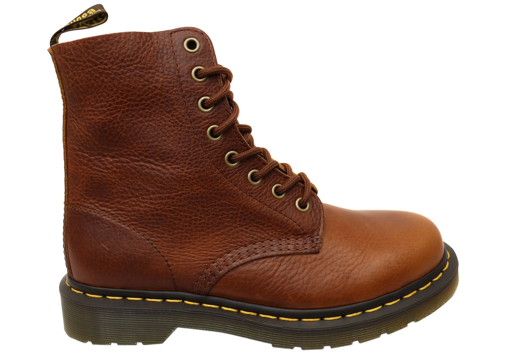 Dr Martens 1460 Pascal Ambassador Unisex Leather Lace Up Boots Reinforced Form Mountain Hike Quick Drying Snowy Path