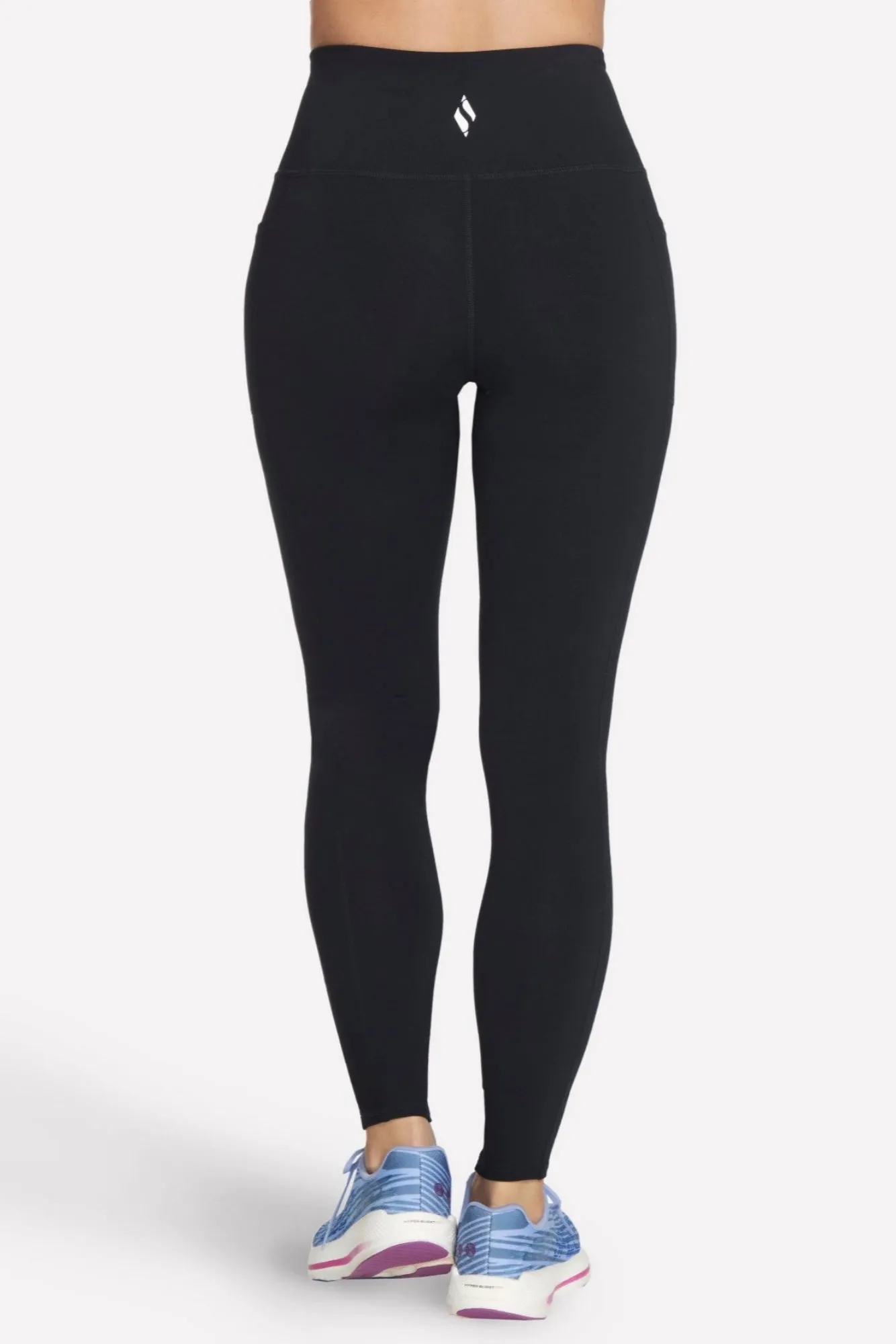 GOFLEX high waist Leggings | Bold Black | 0812B1 Fashionable Wear No Bind