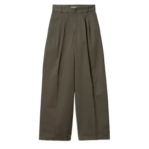 Carhartt WIP Womens Leola Pant Mirage Stone Washed EcoFriendlyMaterial Fit Flex