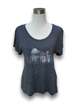 Mt Rainier Night Tee Smooth Finish Lightweight Comfort