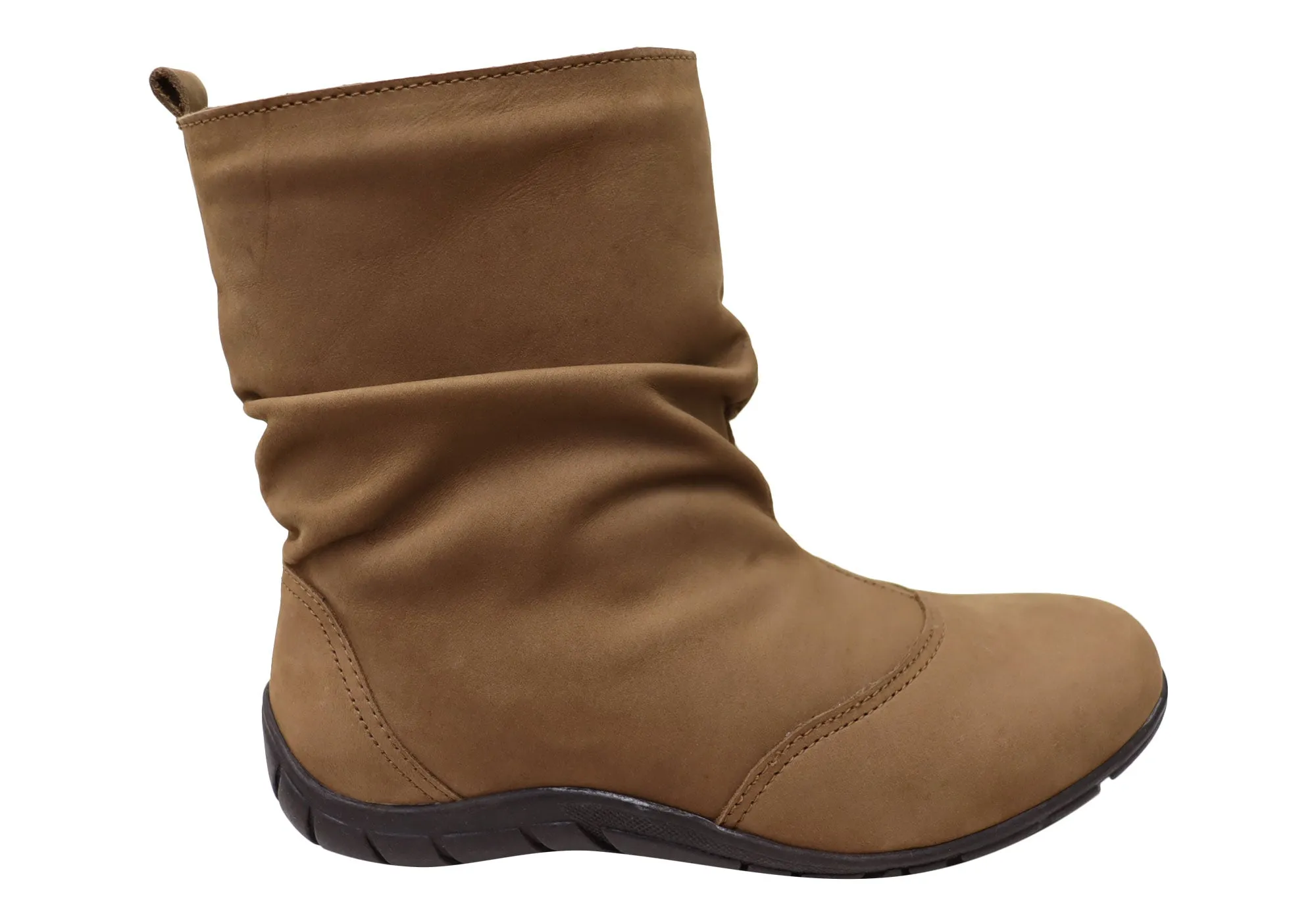 High-performance mom style Andacco Ashleigh Womens Brazilian Comfortable Leather Boots